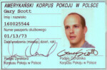 The trusty Peace Corps ID.