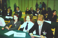 Tom, Agnieszka, and Wiola (right to left)